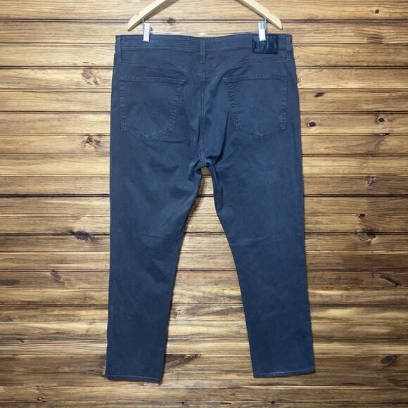 Adriano Goldschmied The Everett Slim Straight Jeans Mens Size 38x34 Gray Denim - Picture 2 of 8